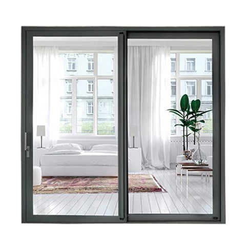 aluminum sliding door thermal break sash frame supplier balcony sliding doors asian style sliding doors on China WDMA