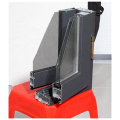 aluminum sliding windows aluminum profile windows coating glass sliding window on China WDMA