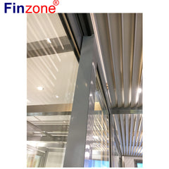 aluminum storefront double swing glass door price on China WDMA