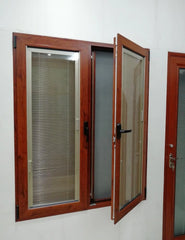 aluminum windows replacement window with blinds inside factory sale on China WDMA