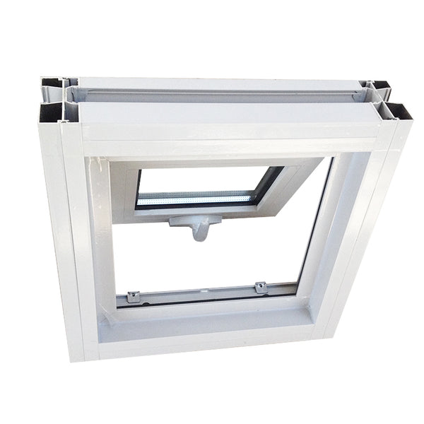 as2047 standard safety 12x36 large aluminum frame impact frosted retractable tinted triple awning glass window on China WDMA