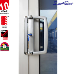 australia standard semi-automatic single sliding door aluminium frame auto sliding glass door on China WDMA on China WDMA