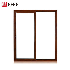 australian standard price of double pane 96*80 custom large sliding glass doors for patio on China WDMA