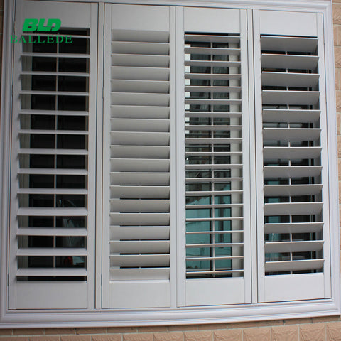 bi fold folding aluminum polycarbonate transparent commercial accordion screen shutter door on China WDMA