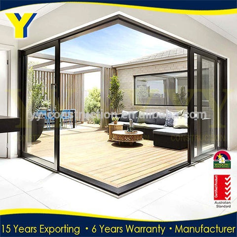 bifold garage door /48 inch doors / three panel sliding glass door on China WDMA