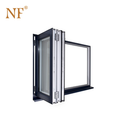 blue tinted aluminium windows vertical sliding folding window price on China WDMA