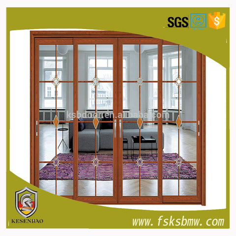 bullet proof aluminum security sliding doors to room prices on China WDMA