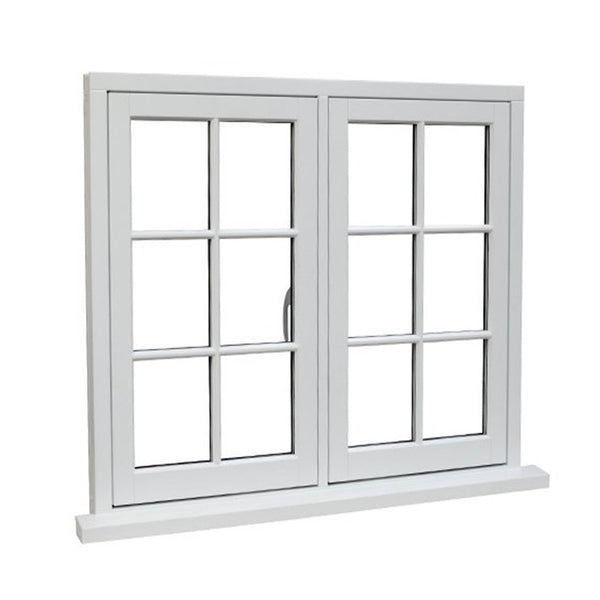 cheap price upvc profile with blinds in built for upvc double glass casement windows on China WDMA