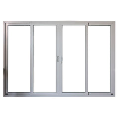 commercial glass entry door /sliding door/ security steel mesh screen door on China WDMA