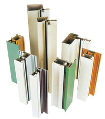 customization aluminium windows and doors wall aluminium extrusion profiles accessories sliding window frame on China WDMA