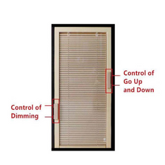 customized high quality pella windows with built in blinds cost from china on China WDMA