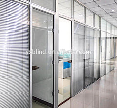 double glass sliding door insert venetian blinds on China WDMA