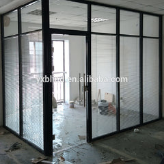 double glass sliding door insert venetian blinds on China WDMA