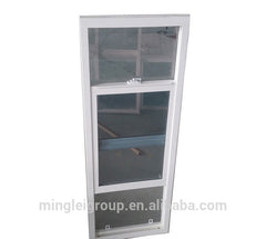 double glazed casement replacement vinyl clad sash porch upvc plastic slider shutter window louver price on China WDMA