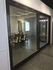 double glazed thermal break aluminium lift and sliding glass door on China WDMA