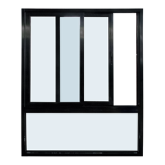 double glazed windows / awning window for bathroom / aluminium windows with thermal break on China WDMA