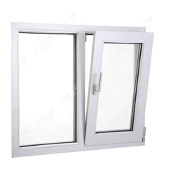 double hinged windows/vertical opening window/double opening window on China WDMA