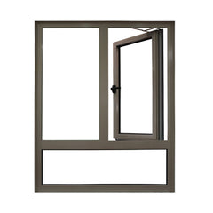 elegant aluminum frame louver windows glass casement window with interior blinds