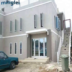 energy efficient thermal break aluminum louvre windows Jalousie windows house using on China WDMA