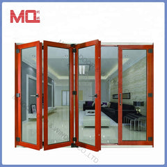 exterior aluminum bifolding door built in blinds on China WDMA