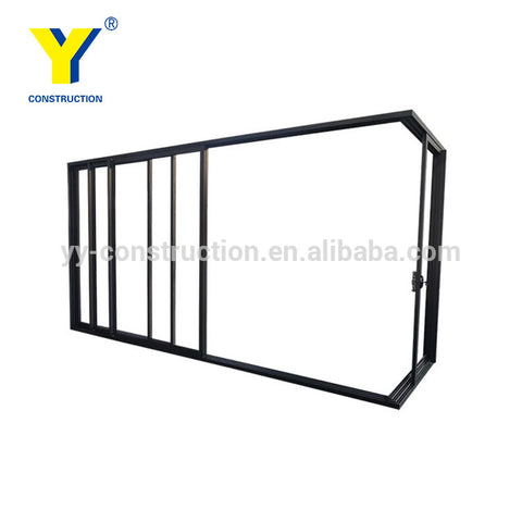 exterior prices soundproof multi stack sliding patio garge accordion doors with weather screens / sliding door on China WDMA