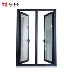 exterior thermally broken aluminum glass window double glazed thermal break insulated aluminium residential windows