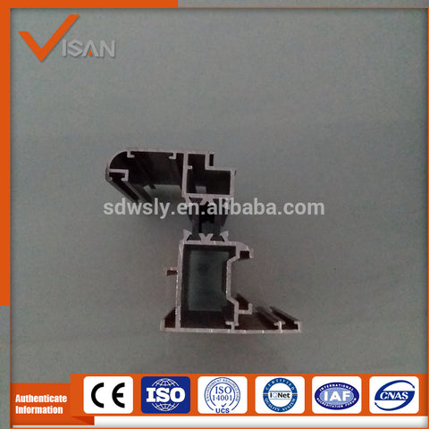 extruded aluminum profile for double glazed sliding window frame on China WDMA