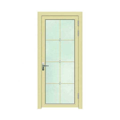 factory price patio single panel aluminium casement hinged glass door manufacturer on China WDMA