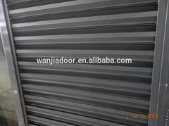 foshan wanjia aluminum fixed shutter door design on China WDMA