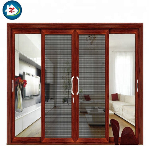 french upvc mosquito netting kitchen sliding door on China WDMA