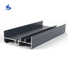 gold anodized aluminum frame glass profile for sliding door on China WDMA