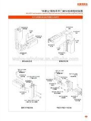 high quality thermal break profile aluminum cheap casement windows from china on China WDMA