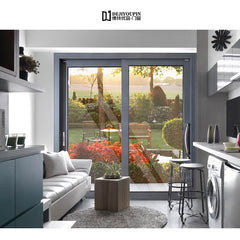 home balcony free-maintainance waterproof aluminum alloy sliding patio doors on China WDMA