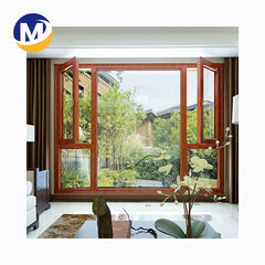 hot sale Cheap Sound Proof Aluminum Open French black Casement Window Frame profile Details on China WDMA