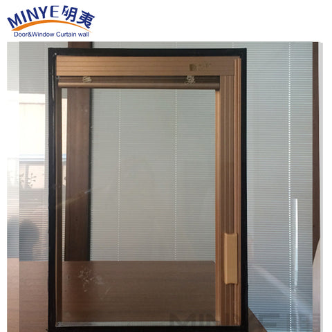 hot sale durable design aluminum rolling shutters windows /frosted glass shutters/glass rolling shutters on China WDMA