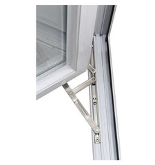 hot sell 40 series casement window/aluminium window frame and glass on China WDMA