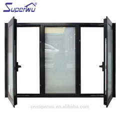 hurricane impact aluminium window with sub frame casement door windows on China WDMA