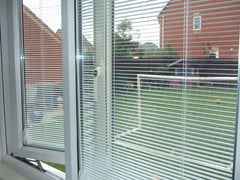 integral blinds for BI folding doors on China WDMA