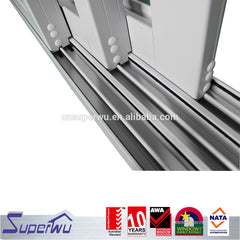 interior vertical Glass Sliding Door System/Aluminum Frame Door for Selling on China WDMA on China WDMA