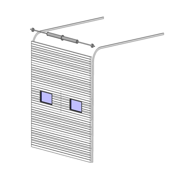 lift up sectional garage door panels (HF-J635) on China WDMA