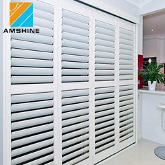 louver shutters panel blade window bathroom aluminium frame adjustable louvre shutter windows on China WDMA