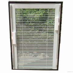 manual hollow button venetian blinds in double glass for the sliding door and intergrade window on China WDMA