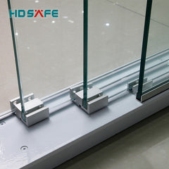 modern single 3 panel sliding glass door accessories for office on China WDMA