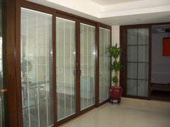 new model windows with blinds between glass for house on China WDMA