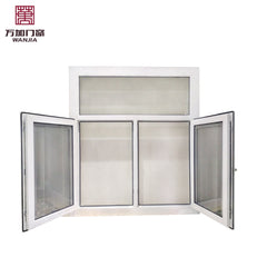 newest design cheap window upvc casement window guangzhou door and window factory price on China WDMA