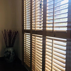 plantation wooden inner window shutter on China WDMA