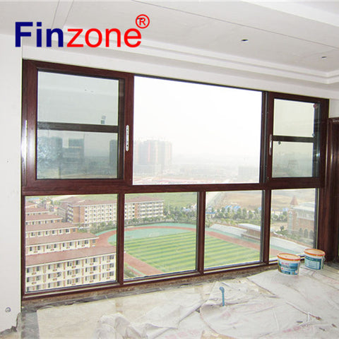 powder coated aluminium window white aluminium frame glass window