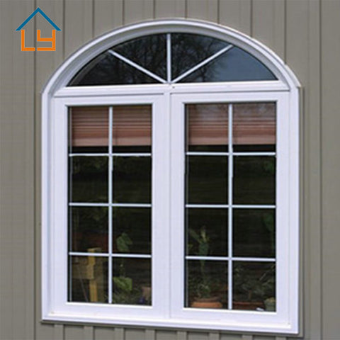 pvc windows with internal blinds/upvc sliding window/pvc swing window on China WDMA