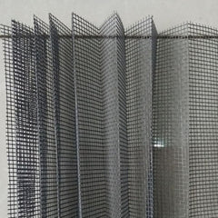 retractable insect window screen/pleated fly screen mesh/foldable insect screen netting on China WDMA