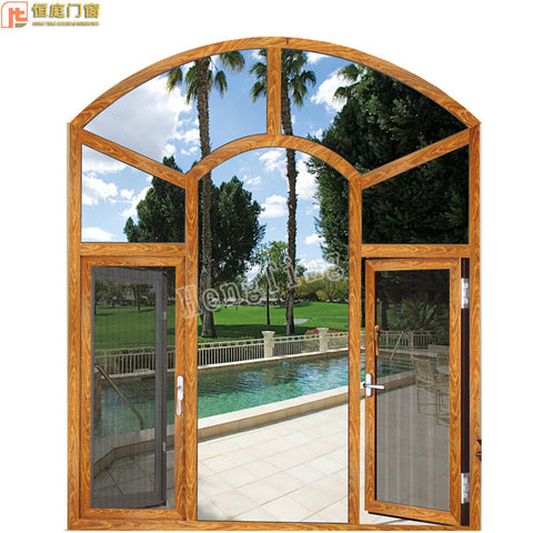 round used aluminum window for sale/arch aluminum windows on China WDMA